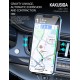 Suport Auto Telefon Kakusiga KSC-1701, Gravity, Prindere Ventilatie, Rotire 360, Compatibil Universal, Negru